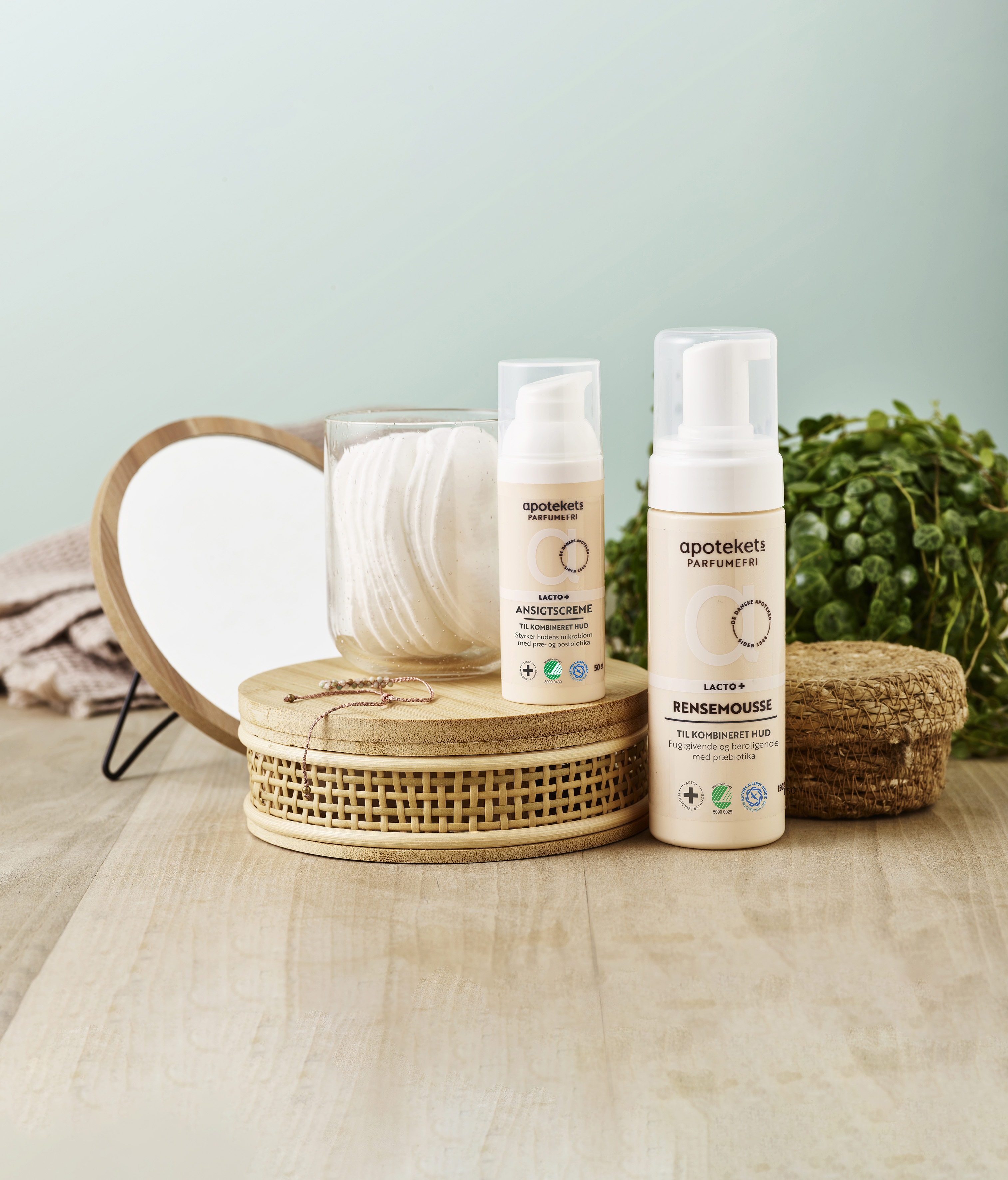 PF Lacto+ Ansigtscreme Rensemousse