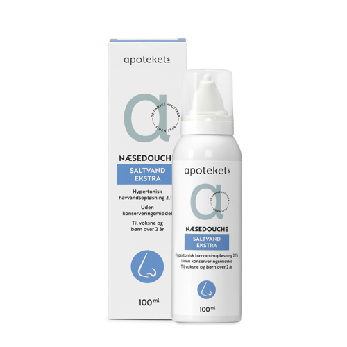 Apotekets Næsedouche Saltvand Ekstra, 100 ml