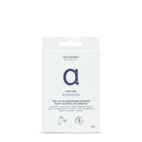 Apotekets Test for Rusmidler, 1 stk.