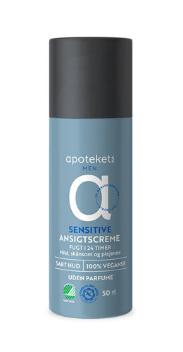 Apotekets MEN Sensitive Ansigtscreme, 50 ml
