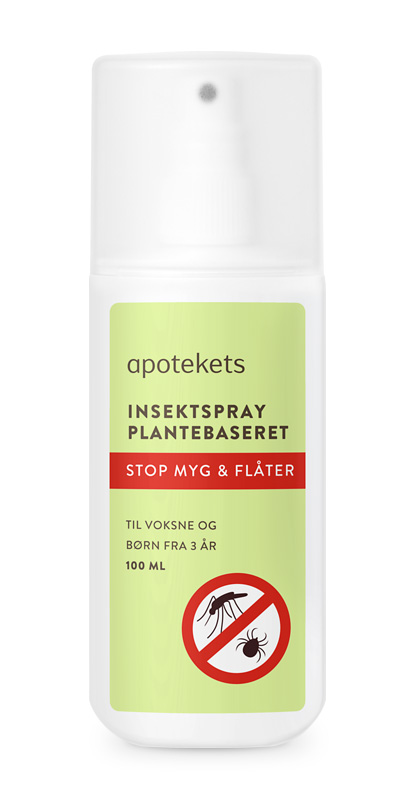 svimmel let at håndtere Rindende Myggespray | DEET 40 % Myggespray - også til flåter!