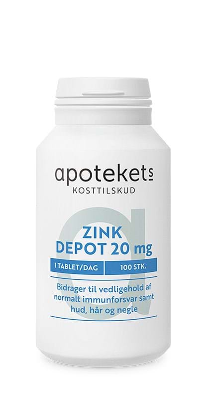 Apotekets Zink Depot 20 mg