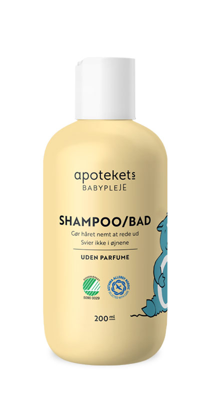 Hælde faktureres unse Babyshampoo (250 ml) parfumefri - svier ikke i barnets øjne