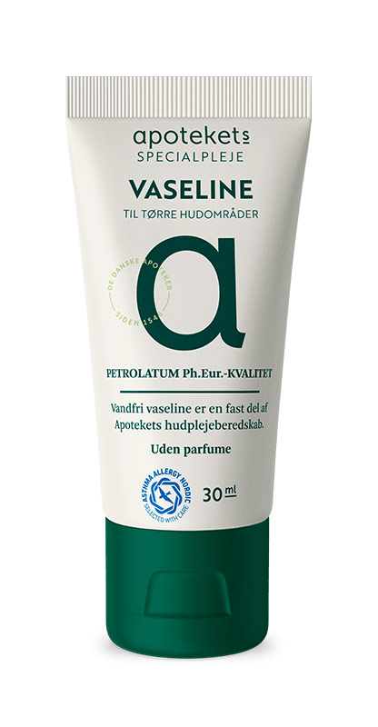 Vandfri Vaseline (30 ml) - til tørre hudområder