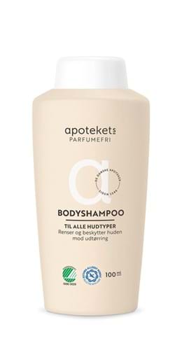 Apotekets Parfumefri Bodyshampoo 100 ml - rejsestørrelse