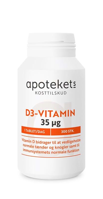 Apotekets D-vitamin med 35 mikrogram D3