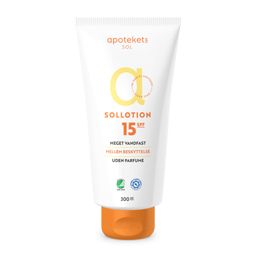 Apotekets Sollotion SPF 15, 300 ml