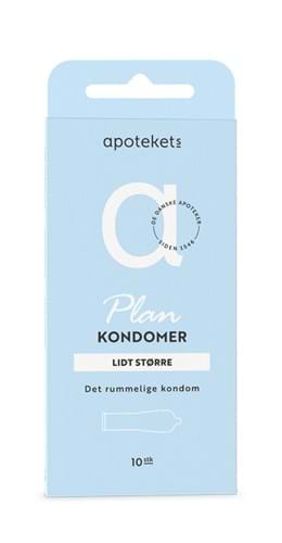 Apotekets Plan kondomer -  Lidt større