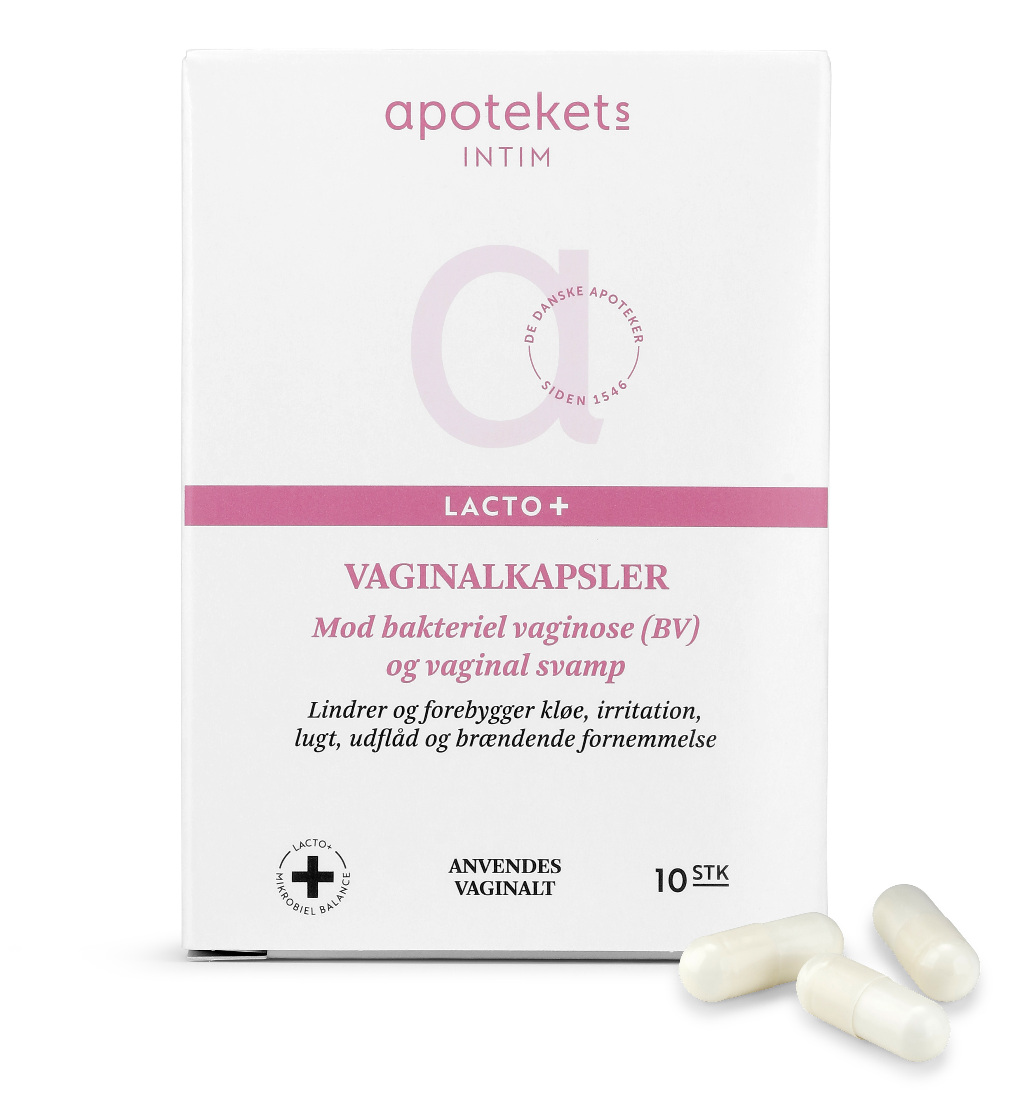 228617 Apotekets Vaginalkapsler 10Stk Med Kapsler