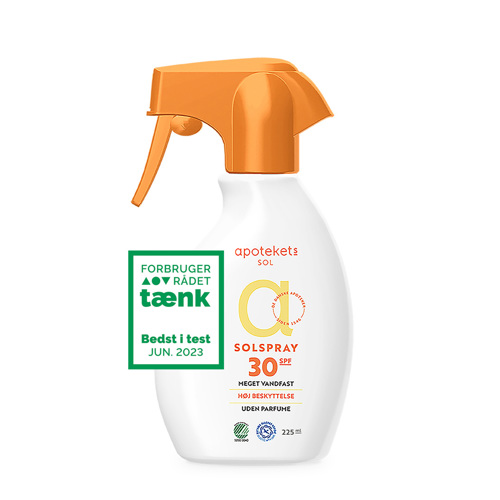 Apotekets Solspray SPF 30, 225 ml