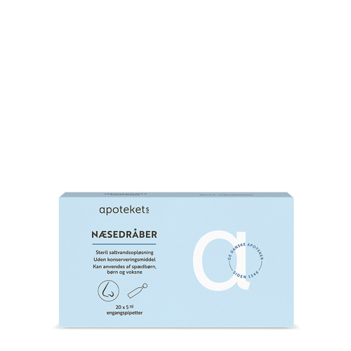 Apotekets Næsedråber, 20 x 5 ml