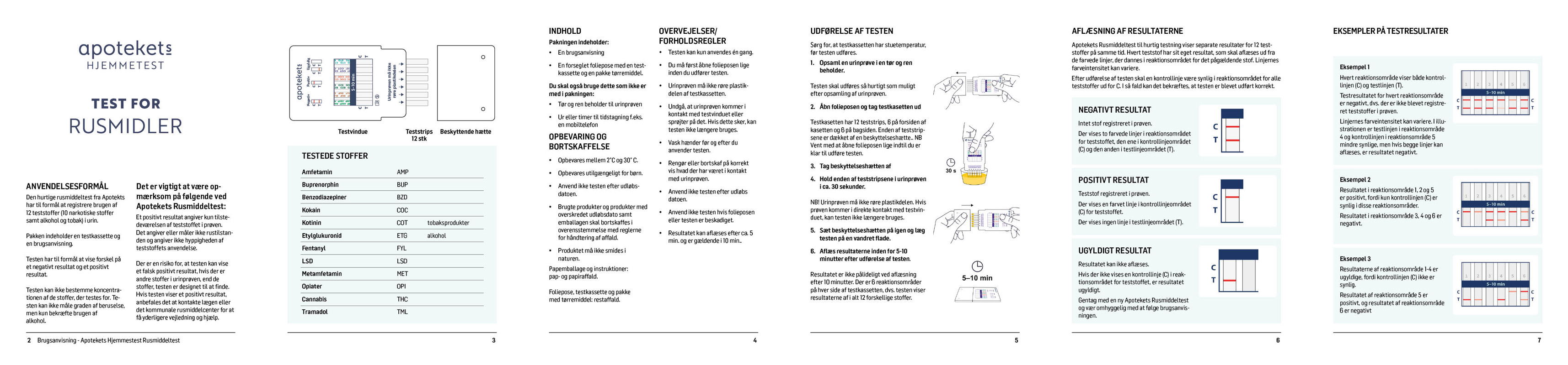 228219 Apotekts Rusmiddeltest Indlægsseddel