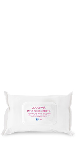 Apotekets Intim Vaskeservietter, 15 stk. (1)