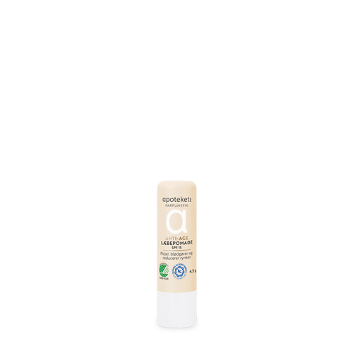 Apotekets Parfumefri Anti-Age Læbepomade SPF 15, 4,5 g