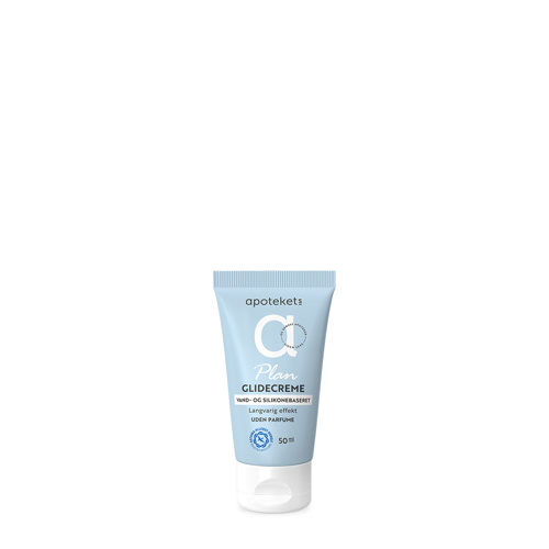 Apotekets Glidecreme Vand- og silikonebaseret, 50 ml