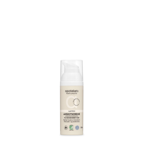 Parfumefri Ansigtscreme Lacto+, 50 ml
