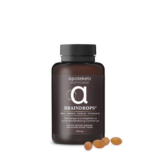 Apotekets BrainDrops®, 120 stk.