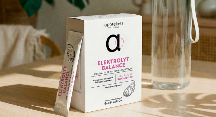 Elektrolytbalance til optimal hydrering
