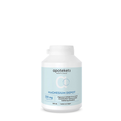 Apotekets Magnesium Depot 230 mg, 200 stk.