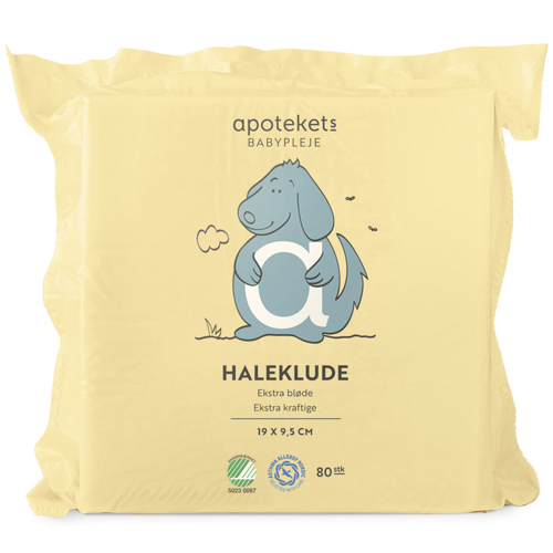 Apotekets Babypleje Haleklude, 80 stk