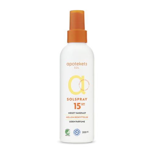 Apotekets Solspray SPF 15, 200 ml