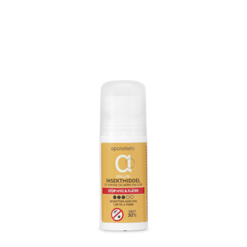 Apotekets Insektmiddel DEET 30% Roll-on, 50 ml