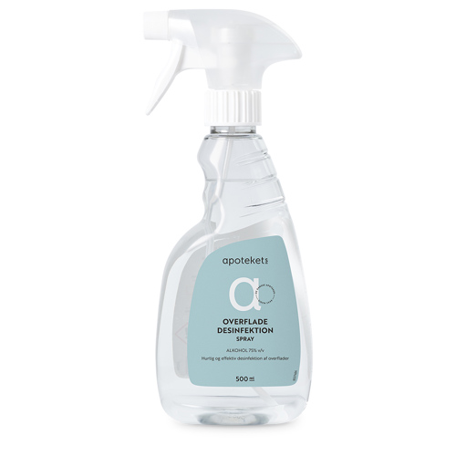 Apotekets Overflade Desinfektion Spray, 500 ml