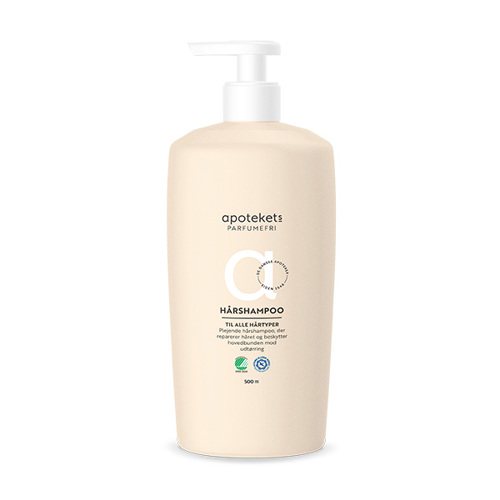 Apotekets Parfumefri Hårshampoo, 500 ml