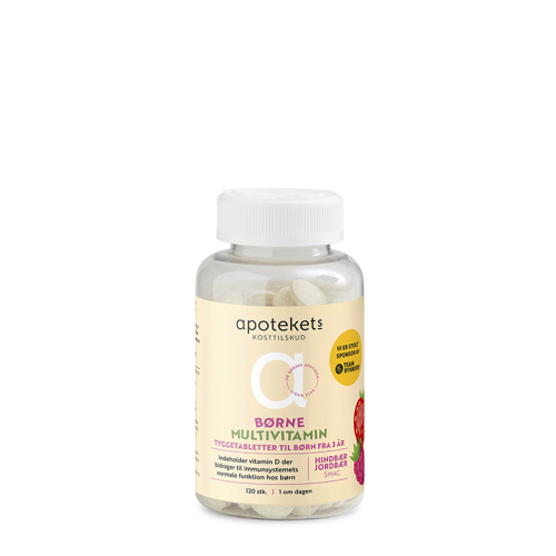 Apotekets BØRNE Multivitamin, 120 stk.