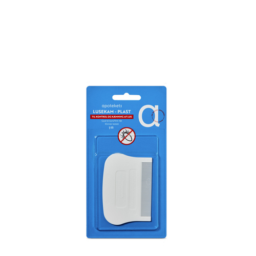Apotekets Lusekam Plastic, 1 stk.