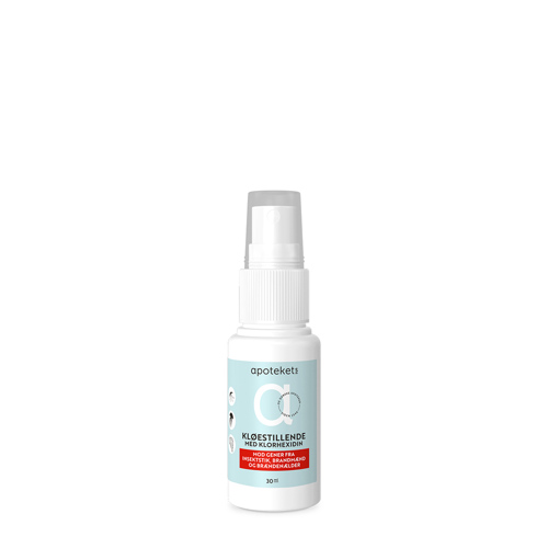 Apotekets Kløestillende Spray med Klorhexidin, 30 ml
