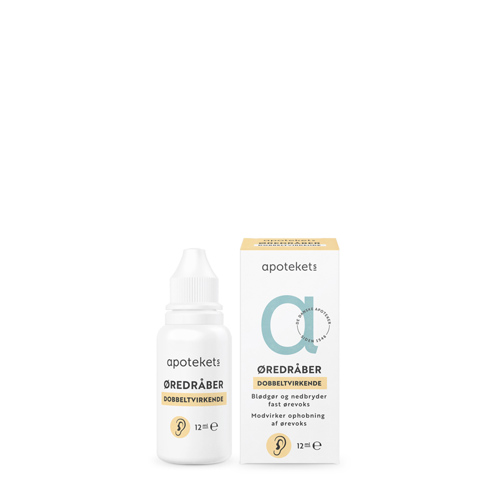 Apotekets Øredråber Dobbeltvirkende, 12 ml