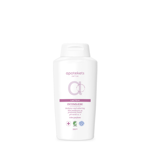 Apotekets Intimsæbe Lacto+, 250 ml